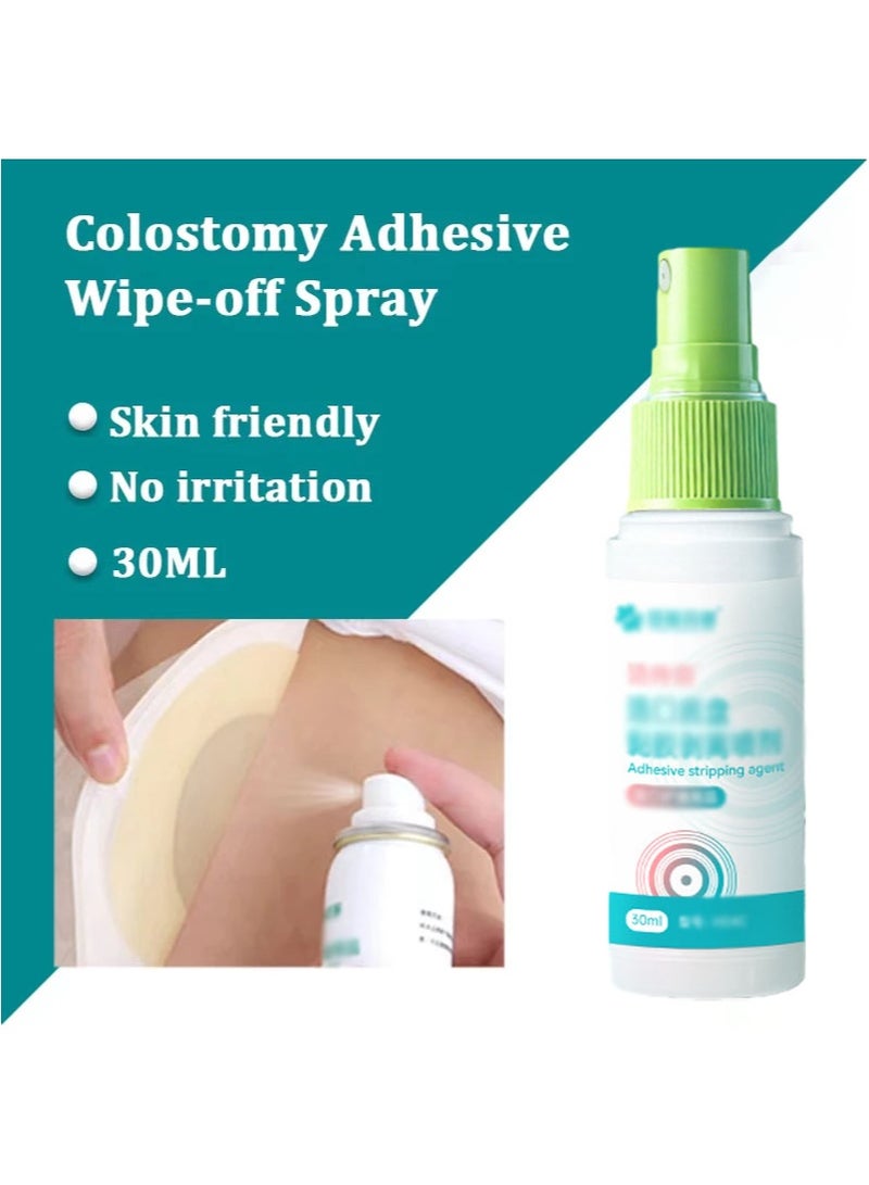 HaLunhi Medical Adhesive Remover Spray, No-Sting Ostomy Adhesive Remover Spray, Adhesive Remover for Skin,Ostomy,Adhesive Tape - Image 2